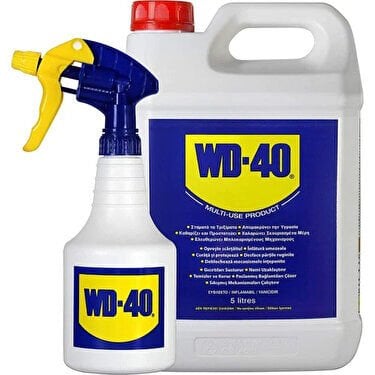 WD-40 Çok Amaçlı Sprey 5 Litre – Endüstriyel Pas Sökücü, Yağlayıcı ve Koruyucu