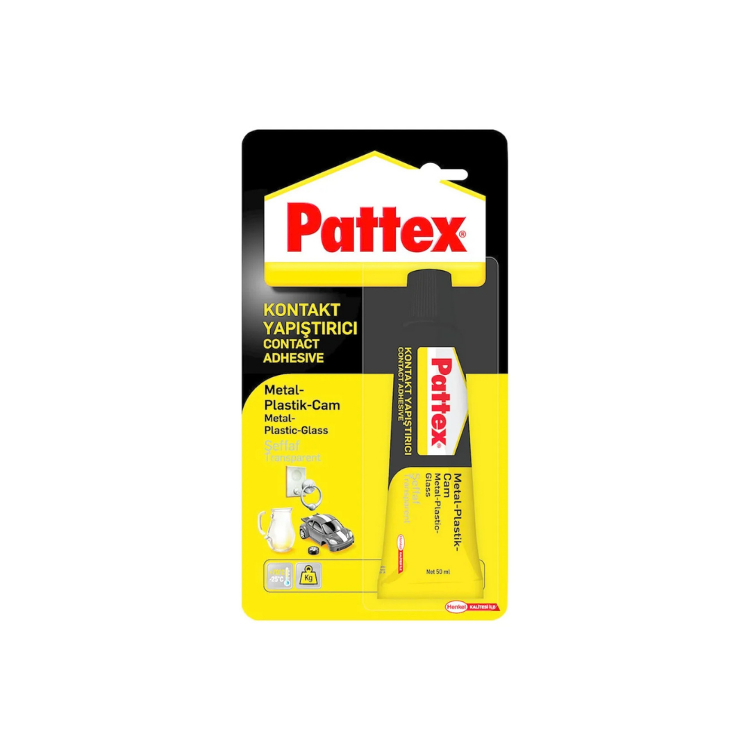 Pattex Cam Metal Plastik 50 gr Yapıştırıcı – Hızlı Kuruyan Çok Amaçlı Güçlü Yapıştırıcı