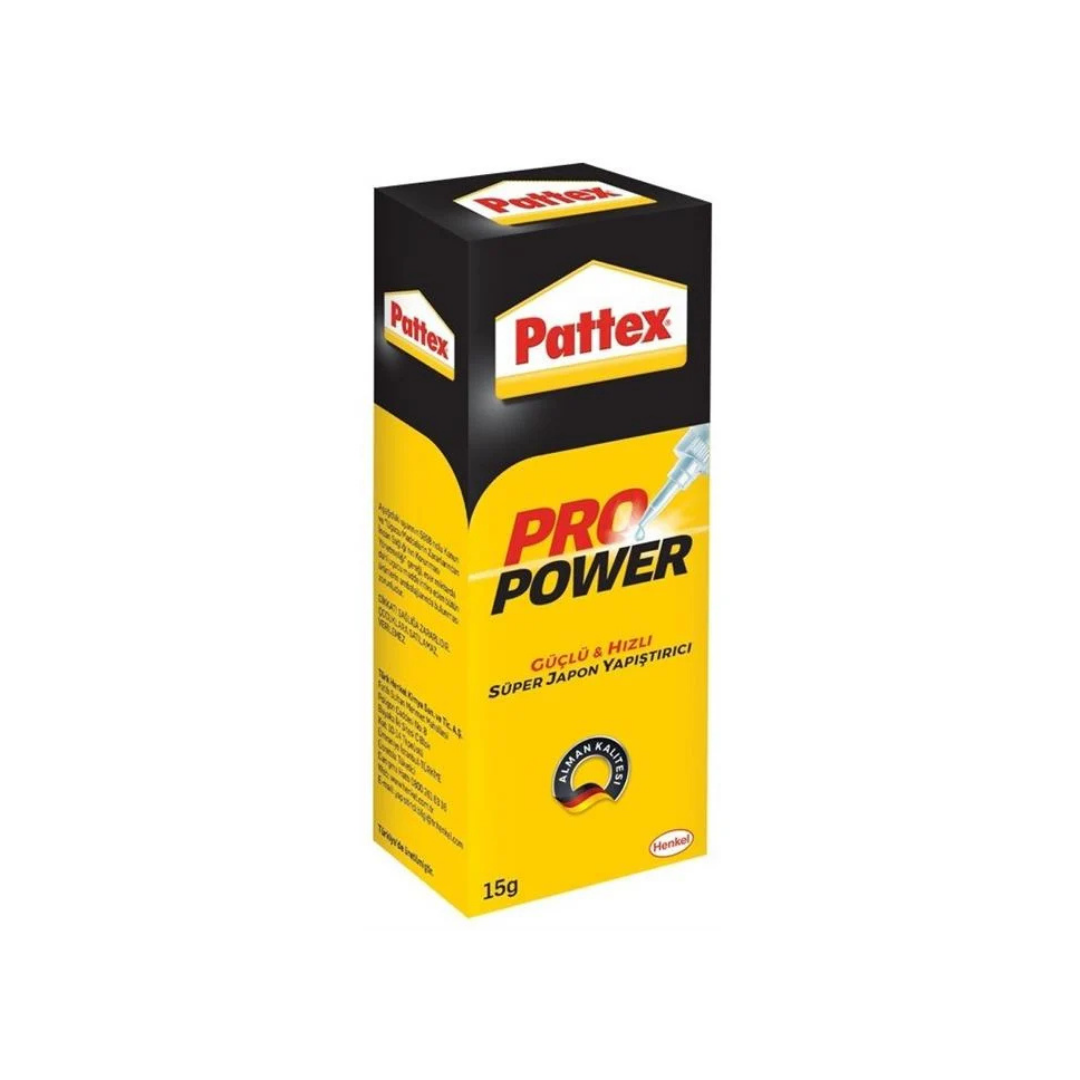 Pattex ProPower Japon Yapıştırıcısı – Hızlı ve Ekstra Güçlü Anında Yapıştırıcı 15gr