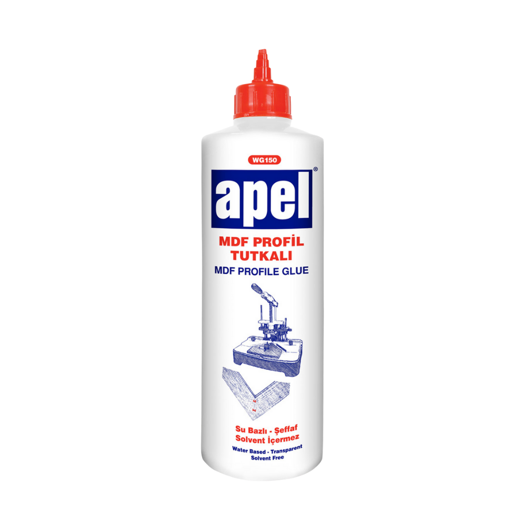 APEL MDF Tutkalı 600 gr – Suya Dayanıklı, Güçlü MDF ve Ahşap Levha Yapıştırıcı
