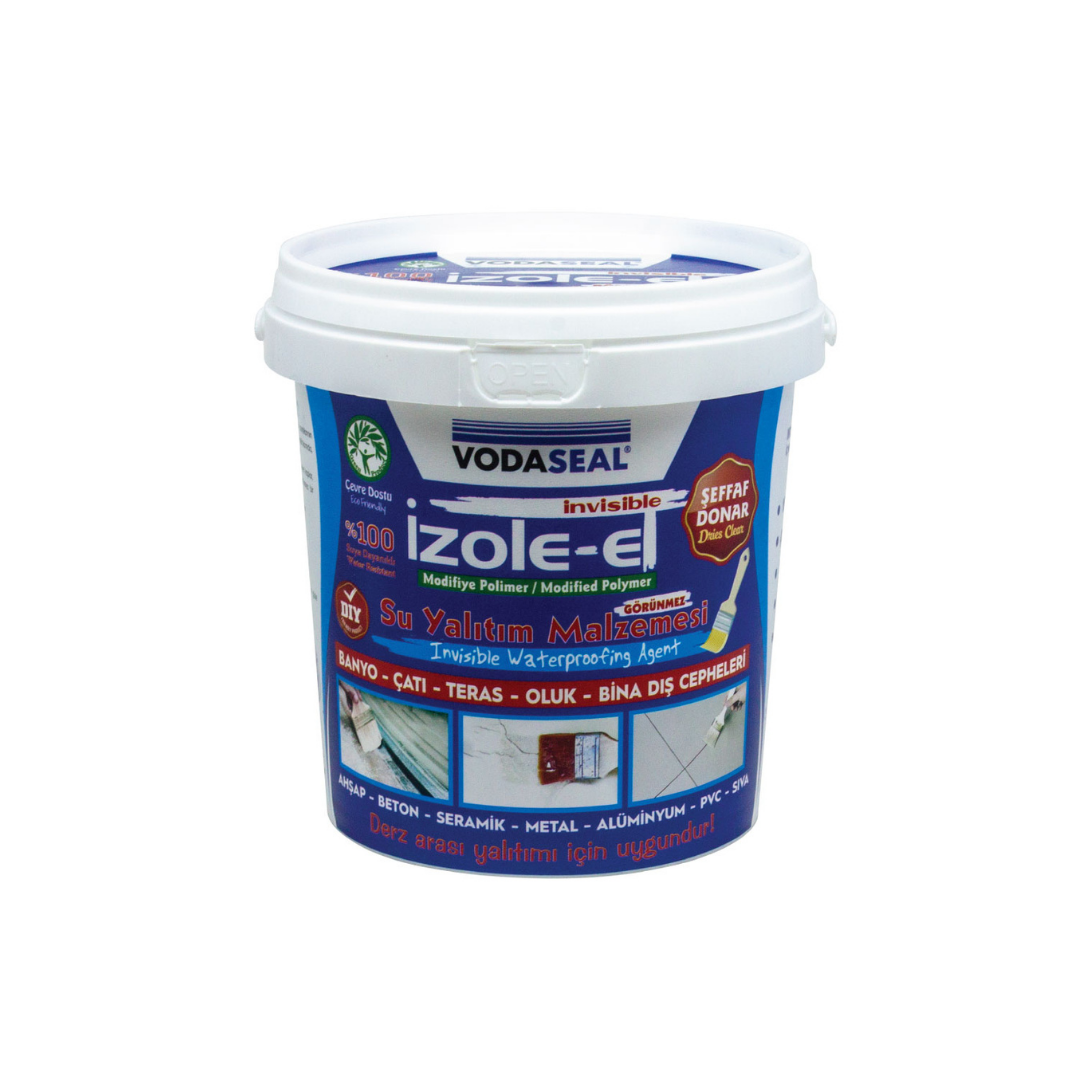 Vodaseal İzole-Et 650 gr Şeffaf – Su ve Hava İzolasyonu İçin Güçlü Macun
