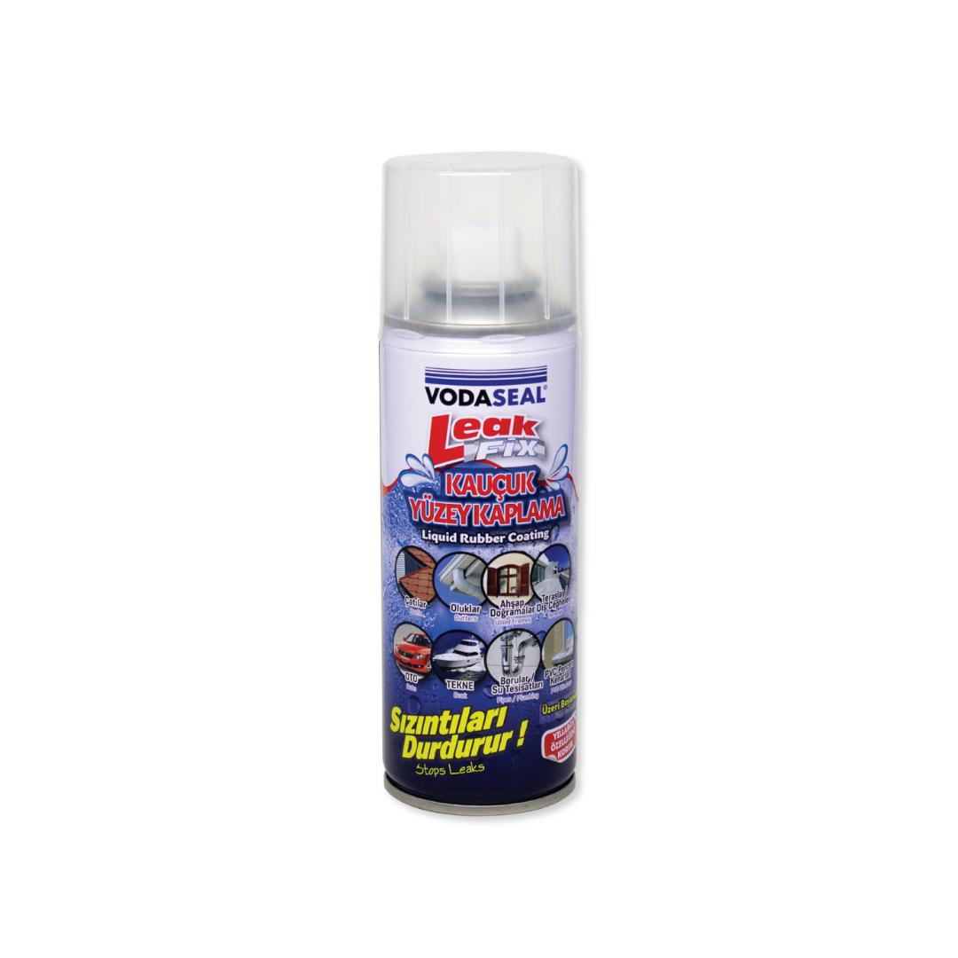 Vodaseal Leak Fix 200 ml Şeffaf Sprey – Hızlı Sızdırmazlık ve Onarım Spreyi
