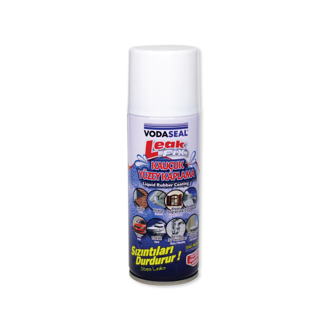 Vodaseal Leak Fix 200 ml Beyaz Sprey – Hızlı Sızdırmazlık ve Onarım Spreyi