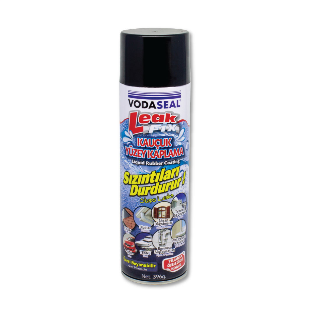 Vodaseal Leak Fix 500 ml Siyah Sprey – Hızlı ve Güçlü Sızdırmazlık Spreyi