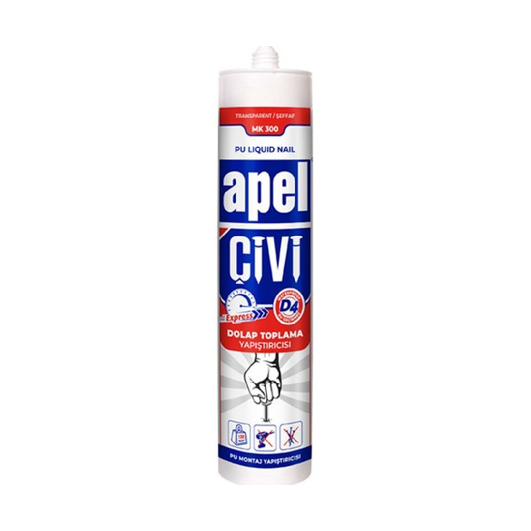 Apel Sıvı Çivi – Güçlü ve Hızlı Yapıştırıcı Montaj Yapıştırıcısı