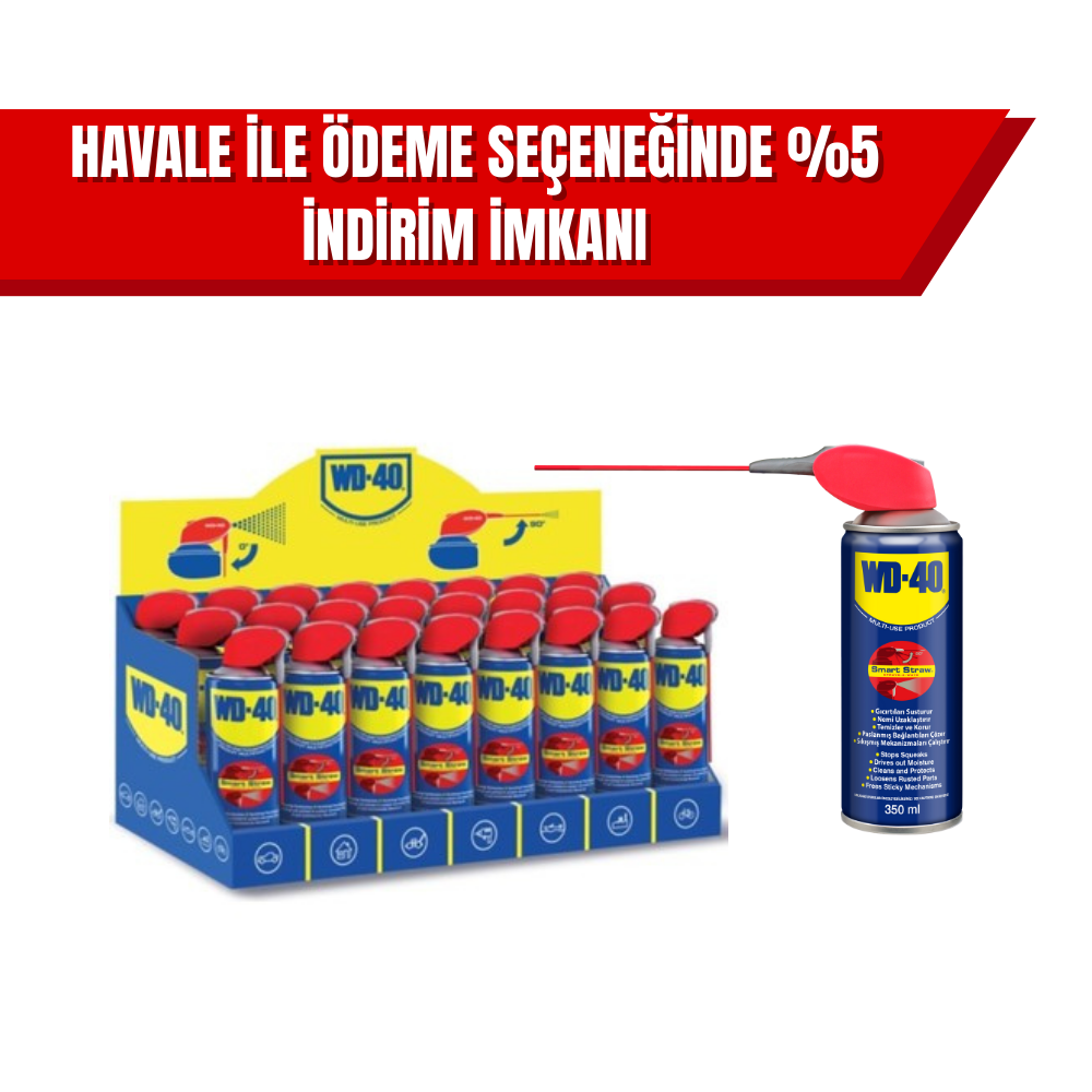 WD-40 350 ML SMART STRAW 1 KOLİ (24 ADET)
