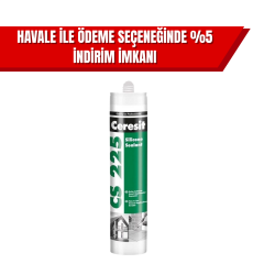 Ceresit Cs 225 Şeffaf Silikon 1 Koli (25 Adet)