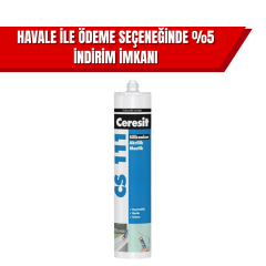 Ceresit CS 111 Silikonize Akrilik Mastik Gri 1 Koli (30 Adet)