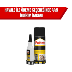 Pattex 2K 200 – Hızlı ve Süper Güçlü 2-Bileşenli Yapıştırıcı 1 Koli (24 Adet)