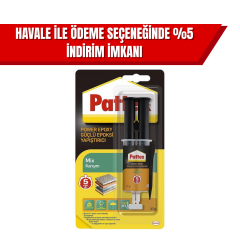 Pattex Mix Epoksi – Çift Komponentli Yüksek Dayanımlı Epoksi Yapıştırıcı 1 Koli (24 Adet)