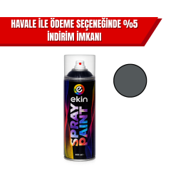 Ekin Antrasit Gri Sprey Boya – Dayanıklı Kaplama, Şık Görünüm 1 Koli (15 Adet)