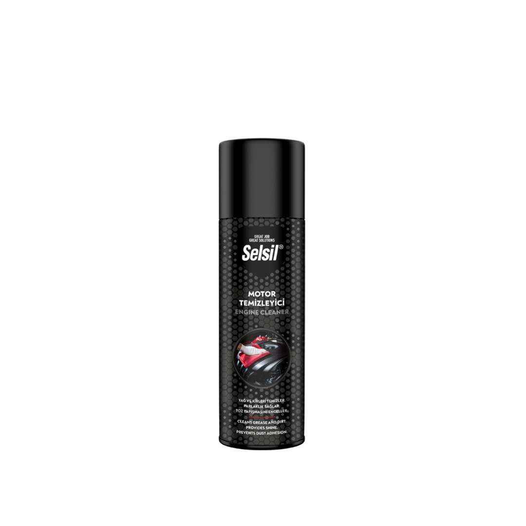 Selsil Susuz Motor Temizleme Spreyi 500 ml – Motor Kir ve Yağ Temizleyici Bakım Spreyi