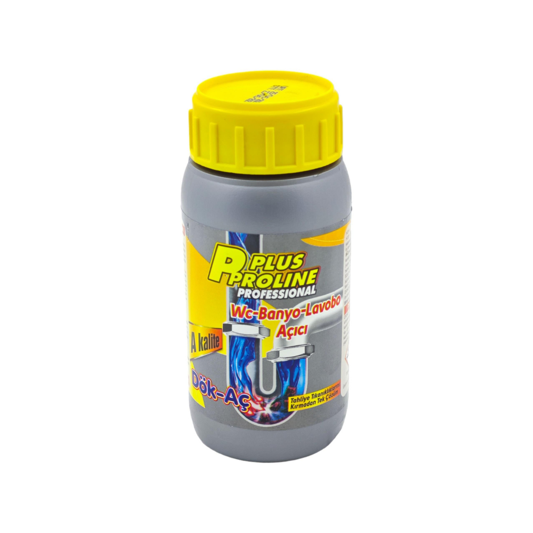 Plus Proline Lavabo Açıcı 1 Kg – Güçlü Formüllü Profesyonel Gider ve Tıkanıklık Açıcı