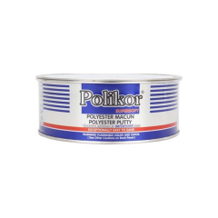 Polikor Çelik Macun 1 Kg – Metal ve Kaporta Yüzeyleri İçin Profesyonel Polyester Dolgu Macunu