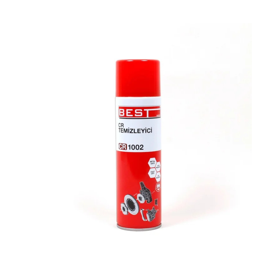 BEST CR 1002 Fren Balata Spreyi 500 ML – Güçlü Yağ ve Kir Temizleyici Profesyonel Balata Temizleme Spreyi