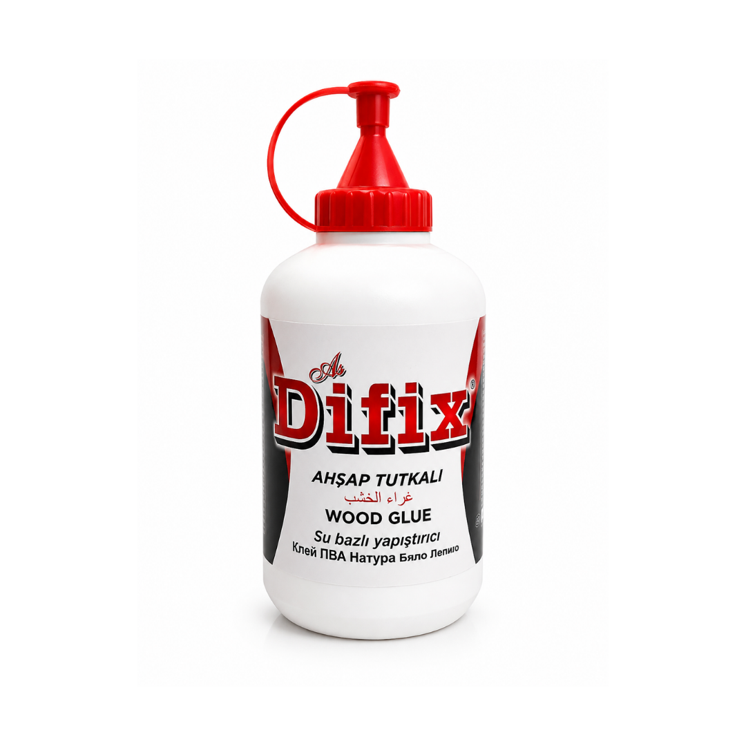 Difix Ahşap Tutkalı 700 Gr – Ahşap, MDF ve Sunta İçin Güçlü Profesyonel Yapıştırıcı