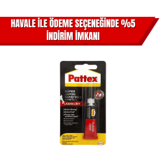 Pattex Süper Japon Yapıştırıcı 3 gr | Hızlı Kuruyan Güçlü Anında Yapıştırıcı (40'lı Koli)