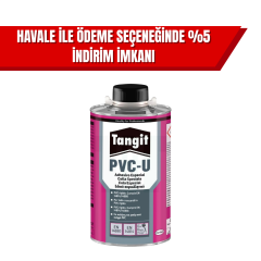 Tangit PVC Boru Yapıştırıcı 1 kg | Yüksek Mukavemetli PVC Boru ve Tesisat Yapıştırıcısı (6'lı Koli)