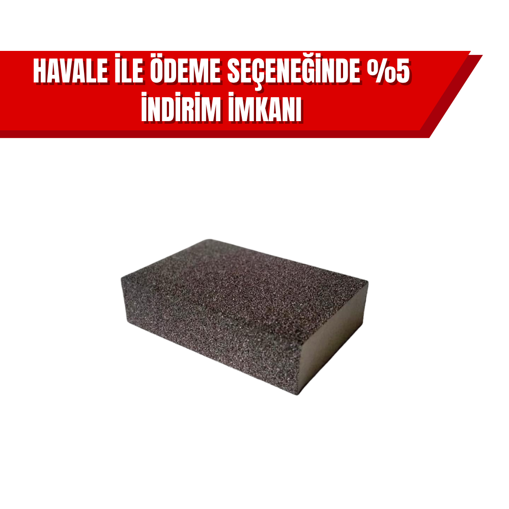 220 Kum Takoz Zımpara | Ahşap, Metal ve Yüzey Düzeltme El Zımparası (50’li Koli)
