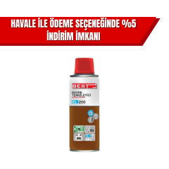 Best EL-200 Yağsız Devre Temizleyici Sprey 200 ml | Elektronik Kart ve Kontakt Temizleme Spreyi (30’lu Koli)