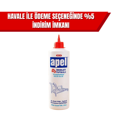 Apel WG-90 D3 İskelet Tutkalı | Yüksek Mukavemetli Ahşap, MDF ve Mobilya Yapıştırıcı (24’lü Koli)