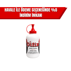 Difix Ahşap Tutkalı 350 gr | Yüksek Mukavemetli Mobilya ve MDF Yapıştırıcı (12’li Koli)