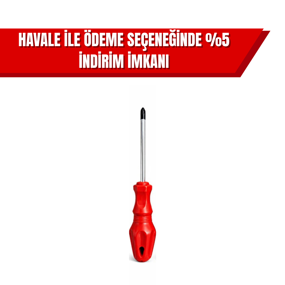 Yıldız Tornavida Seti | Profesyonel PH Uçlu Vidalama El Aleti (24’lü Koli)