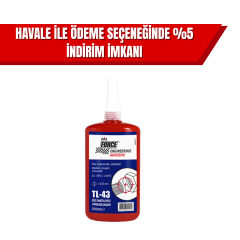 Force TL-43 Civata Sabitleyici Orta Mukavemet | Sökülebilir Anaerobik Vida ve Cıvata Sabitleyici (10’lu Koli)
