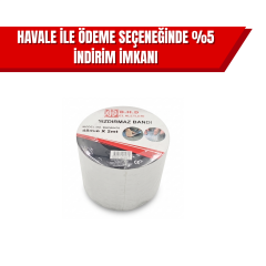 B.H.D. Sızdırmaz Sakız Bant 48 mm x 2 mt | Su ve Hava Geçirmez İzolasyon Bantı (12’li Koli)